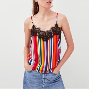 Zara Strappy Camisole Top